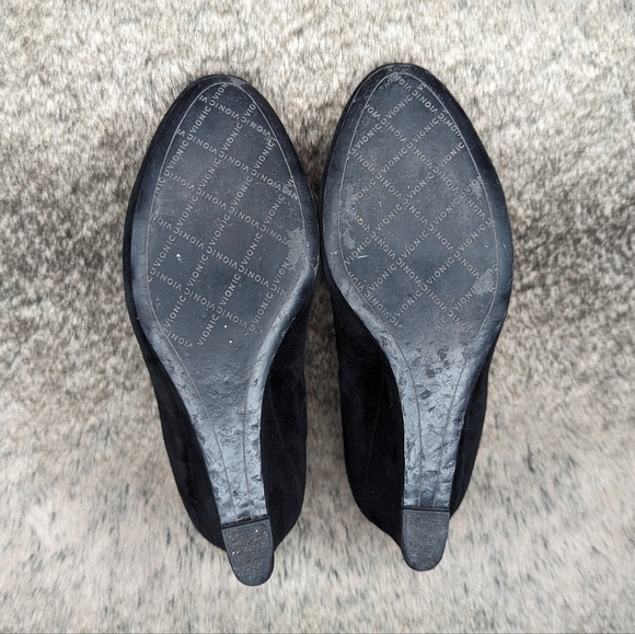 Vionic Camden Wedge Pump Black Women's 6.5 - Picture 12 of 14